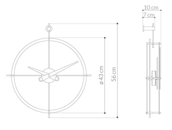 Dos Puntos Wanduhr - Image 6