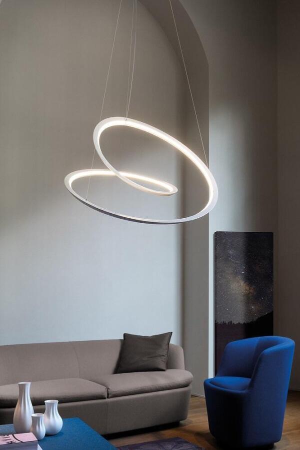 Nemo Kepler Downlight Pendelleuchte im Wohnzimmer